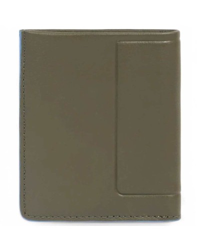 PIQUADRO Wallet Male Leather Green - PU5964S138R-VE