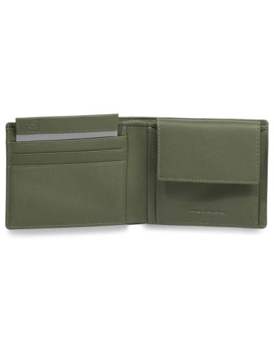 Portafoglio PIQUADRO Uomo Verde - PU4188S136R-VE