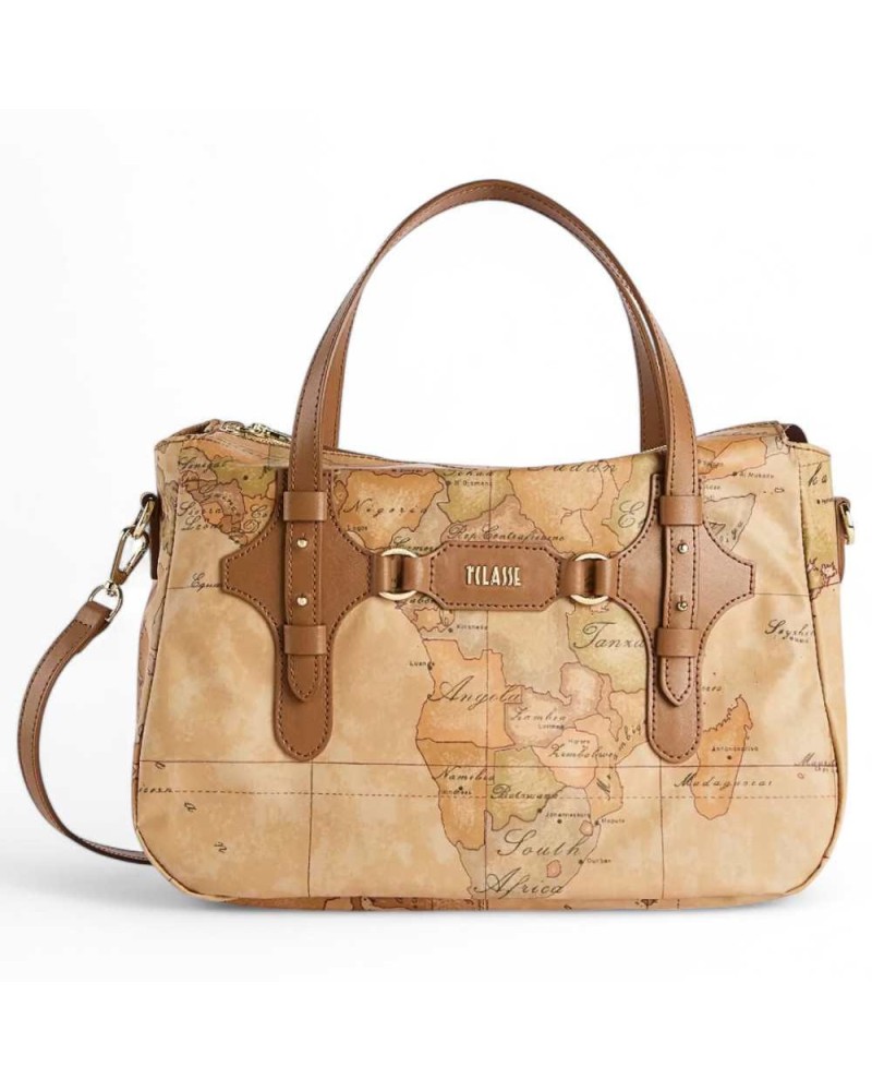 ALVIERO MARTINI 1° CLASSE Bag SOFT FUSION Female Geo Brown - LB96-S578-0970