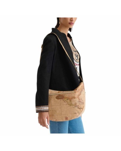 Borsa ALVIERO MARTINI 1° CLASSE SOFT FUSION Donna Geo Marrone - LB99-S578-0970