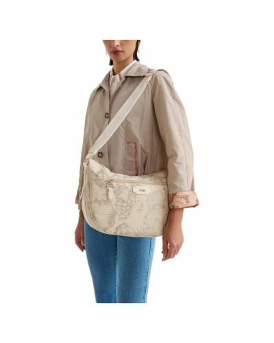 ALVIERO MARTINI 1° CLASSE Bolsa SOFT FUSION Mujer Geo-beige - LB99-9427-0937