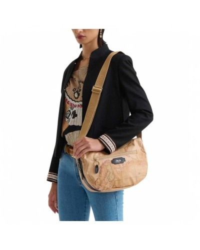 ALVIERO MARTINI 1° CLASSE Bolsa SOFT FUSION Mujer Geo-negro - LB98-S578-0001