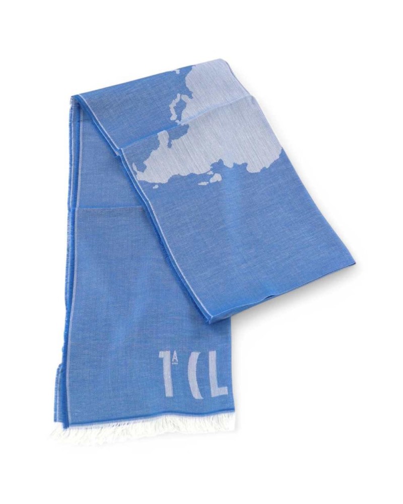ALVIERO MARTINI 1° CLASSE Bufanda GEO PIENO Mujer Azul - S319-1415-0122