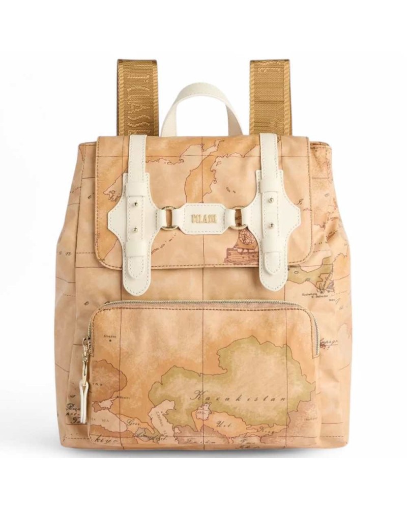 ALVIERO MARTINI 1° CLASSE Mochila SOFT FUSION Mujer Geo-beige - LC03-S578-0905