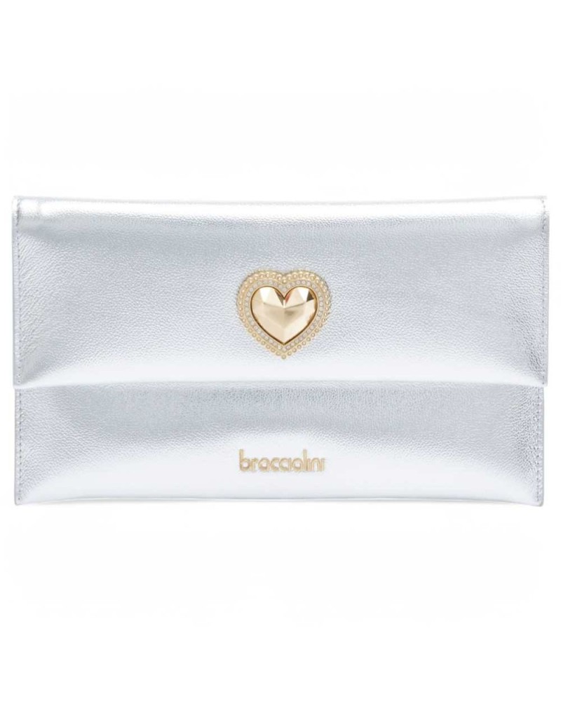 Borsa BRACCIALINI JINNY Donna Pelle Argento - B18431-PP-740