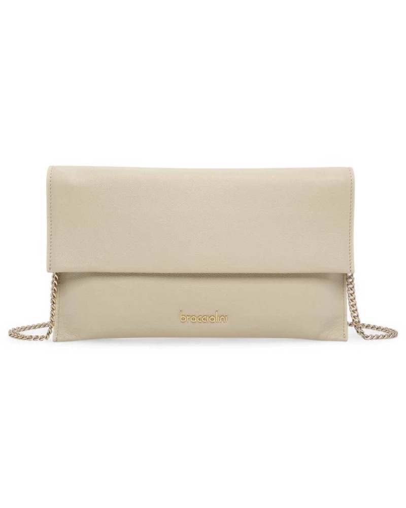 BRACCIALINI Bolsa JINNY Mujer Cuero Beige - B18473-PP-305