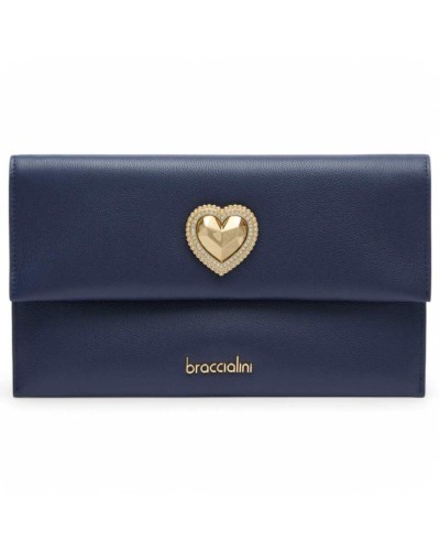 BRACCIALINI Bolsa JINNY Mujer Cuero Azul - B18431-PP-200