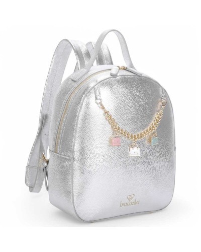 Zaino BRACCIALINI BETH Donna Argento - B18195-YY-740