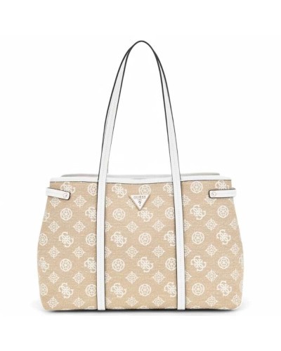 Borsa GUESS BEYZA GIRLFRIEND Donna Bianco-Beige - HWJG9627230WLO