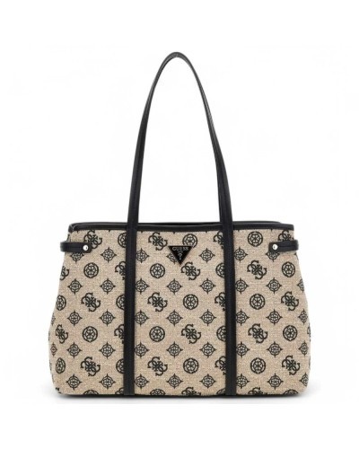 GUESS Tasche BEYZA GIRLFRIEND Damen schwarz Beige - HWJG9627230BLO