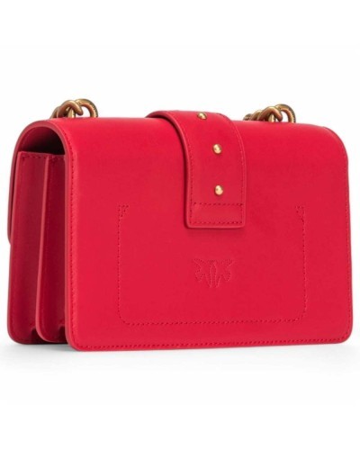 Borsa PINKO LOVE ONE MINI Donna Pelle Rosso - 100059-A0F1-R30Q