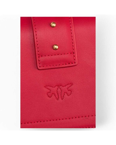 Borsa PINKO LOVE ONE MINI Donna Pelle Rosso - 100059-A0F1-R30Q