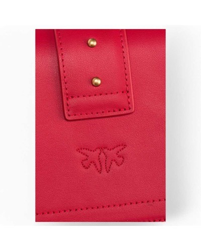 Borsa PINKO LOVE ONE MINI Donna Pelle Rosso - 100059-A0F1-R30Q
