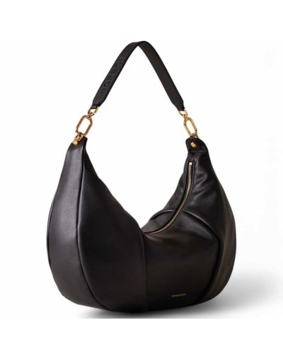 BORBONESE Bolsa BLOOM Mujer Cuero Negro - 91010009-0036-100