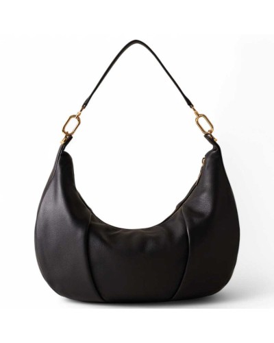 BORBONESE Bolsa BLOOM Mujer Cuero Negro - 91010009-0036-100