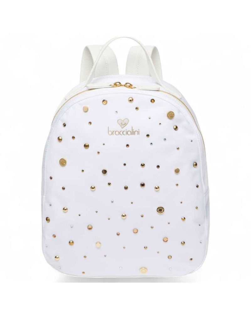 BRACCIALINI Rucksack BETH STRASS Damen Weiss - B18266-TY-001