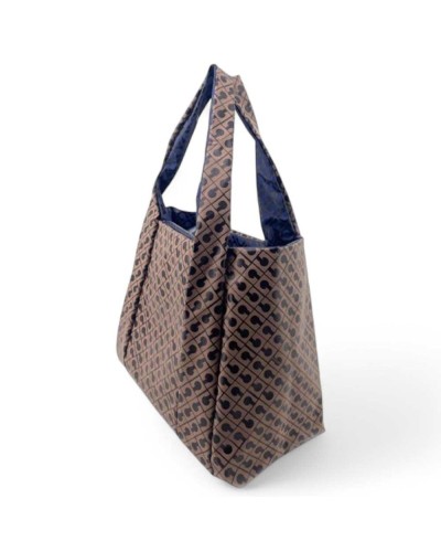 GHERARDINI Bag Toffee /Odissey Female Blue-brown - GHB0163-TOFODIS