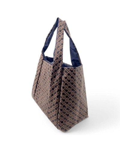 GHERARDINI Bag Toffee /Odissey Female Blue-brown - GHB0163-TOFODIS