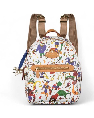 PIERO GUIDI Backpack MAGIC CIRCUS Female White - L15L34038-90