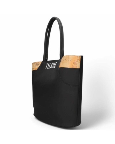 ALVIERO MARTINI 1° CLASSE Tote geo Mirage Mujer Negro - LC65-9636-0001
