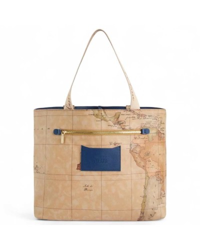 ALVIERO MARTINI 1° CLASSE Tote Geo Summer Mujer Azul - LC98-9890-0129