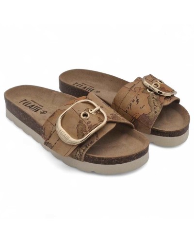ALVIERO MARTINI 1° CLASSE Sandalen geo classic Damen Braun - 1125-9750-0010-38