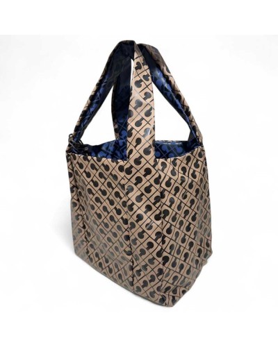 GHERARDINI Top handle Toffee /Odissey Female Blue-brown - GHB0164-TOFODI
