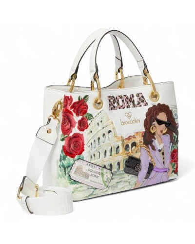 BRACCIALINI Top handle Cartoline Roma Female - B18160-YY-818