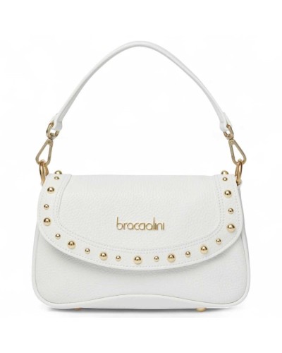BRACCIALINI Top handle Margot Female Leather White - B18285-PP-001