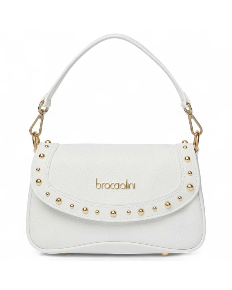 BRACCIALINI Top handle Margot Female Leather White - B18285-PP-001