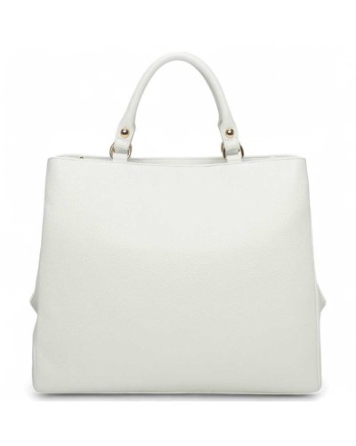 BRACCIALINI Top handle Naomi Leather White - B18295-PP-001