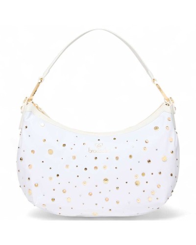 BRACCIALINI Hobo bag Beth Strass Female White - B18262-TY-001