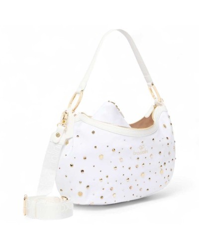 BRACCIALINI Hobo bag Beth Strass Female White - B18262-TY-001