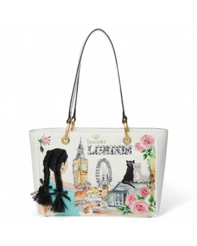 BRACCIALINI Tote cartoline London - B18162-YY-818