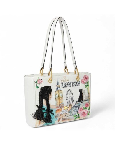 BRACCIALINI Tote cartoline London - B18162-YY-818