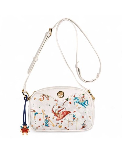 Borsa a tracolla PIERO GUIDI Magic Circus Fiorella Donna Bianca - L10951092-37