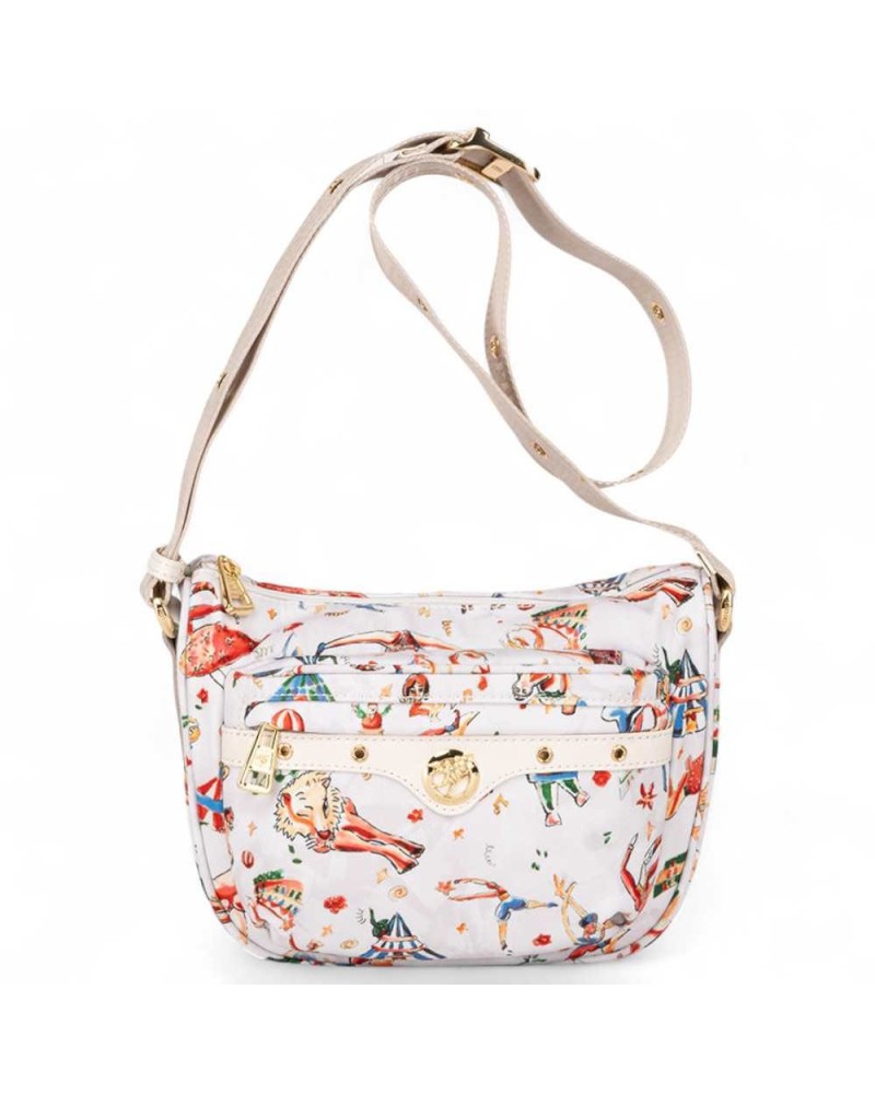 Borsa a tracolla PIERO GUIDI Magic Circus Formidable Donna Bianco - L10763612-98