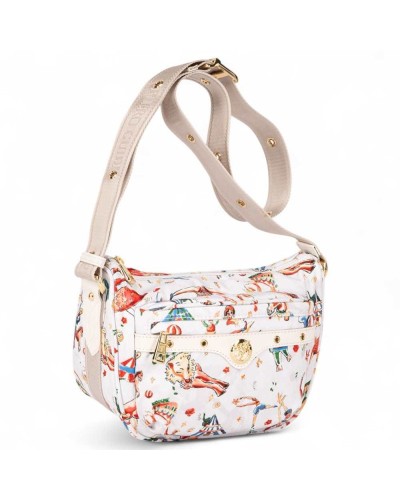 Borsa a tracolla PIERO GUIDI Magic Circus Formidable Donna Bianco - L10763612-98
