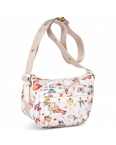 Borsa a tracolla PIERO GUIDI Magic Circus Formidable Donna Bianco - L10763612-98