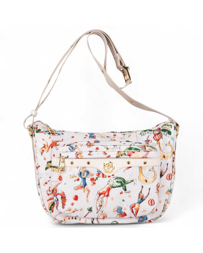 PIERO GUIDI Crossbody-Tasche Magic Circus Formidable Damen Weiss - L10773612-98