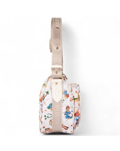 PIERO GUIDI Crossbody-Tasche Magic Circus Formidable Damen Weiss - L10773612-98