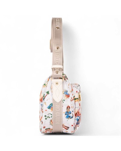 PIERO GUIDI Crossbody-Tasche Magic Circus Formidable Damen Weiss - L10773612-98