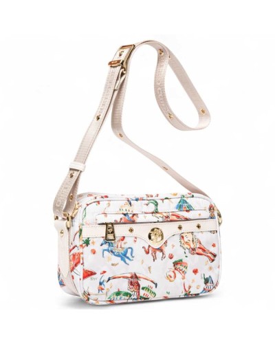 Borsa a tracolla PIERO GUIDI Magic Circus Formidable Donna Bianco - L1AB73612-98
