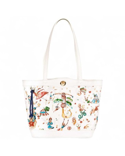 Borsa shopping PIERO GUIDI Ludovica maci circus Donna Bianco - L10931092-37