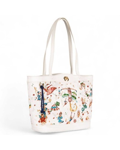 Borsa shopping PIERO GUIDI Ludovica maci circus Donna Bianco - L10931092-37