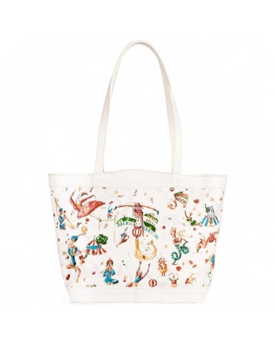 Borsa shopping PIERO GUIDI Ludovica maci circus Donna Bianco - L10931092-37