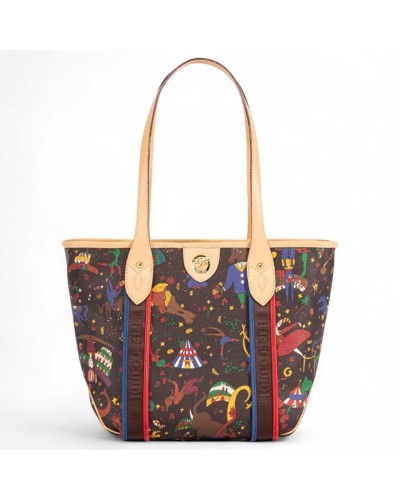 Borsa shopping PIERO GUIDI Magic Circus Ginevra Donna Marrone - 21AB31985-95