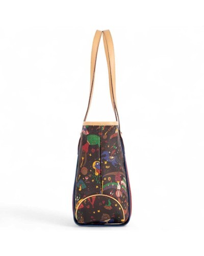 Borsa shopping PIERO GUIDI Magic Circus Ginevra Donna Marrone - 21AB31985-95