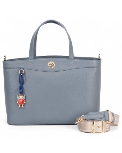 Borsa shopping PIERO GUIDI Rosalia Donna celeste - L1AD21082-N2