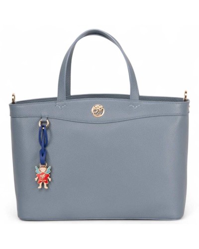 Borsa shopping PIERO GUIDI Rosalia Donna celeste - L1AD21082-N2